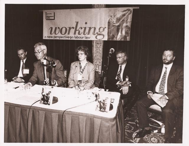 Working Life fringe meeting at 1997 TUC