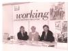 Margaret Prosser and John Monks join Carolyn Jones at the TUC stall 1997